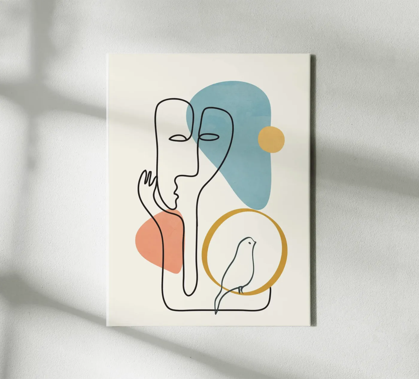 Abstract Faces 2 tela da cityart