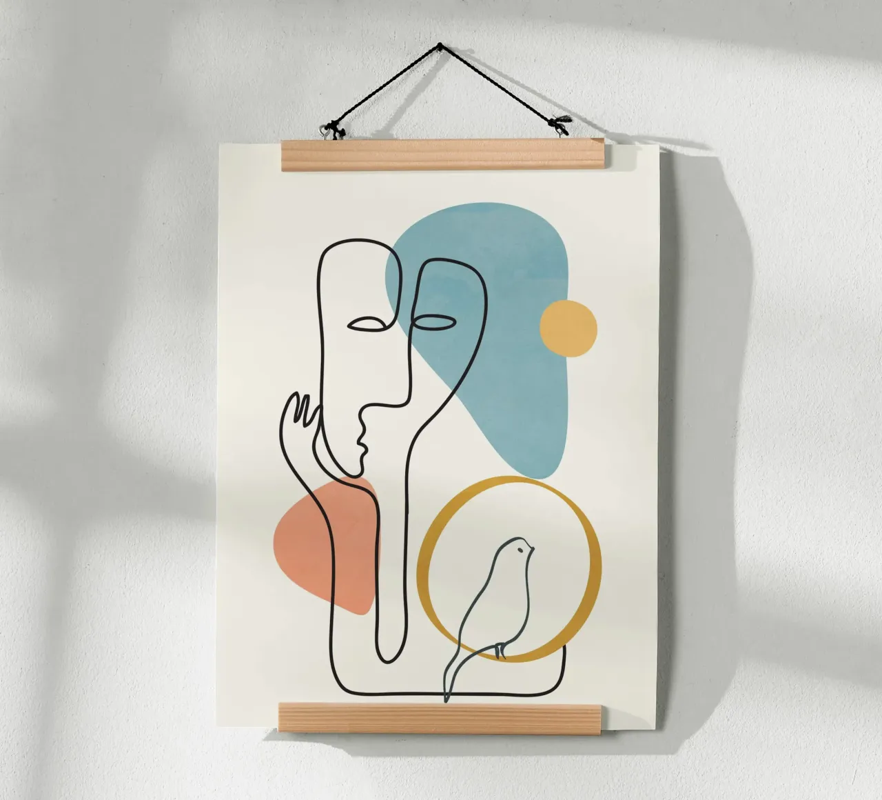 Abstract Faces 2 poster da cityart