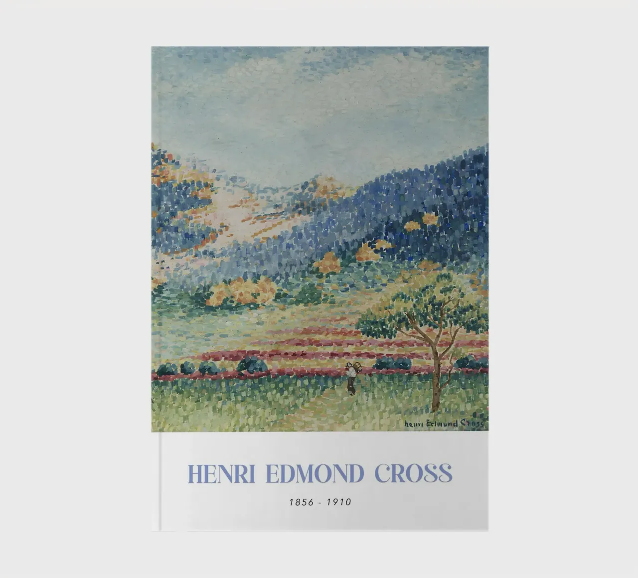 Henri-Edmond Cross Pointillist Provence Hills notebook by NorwesClub