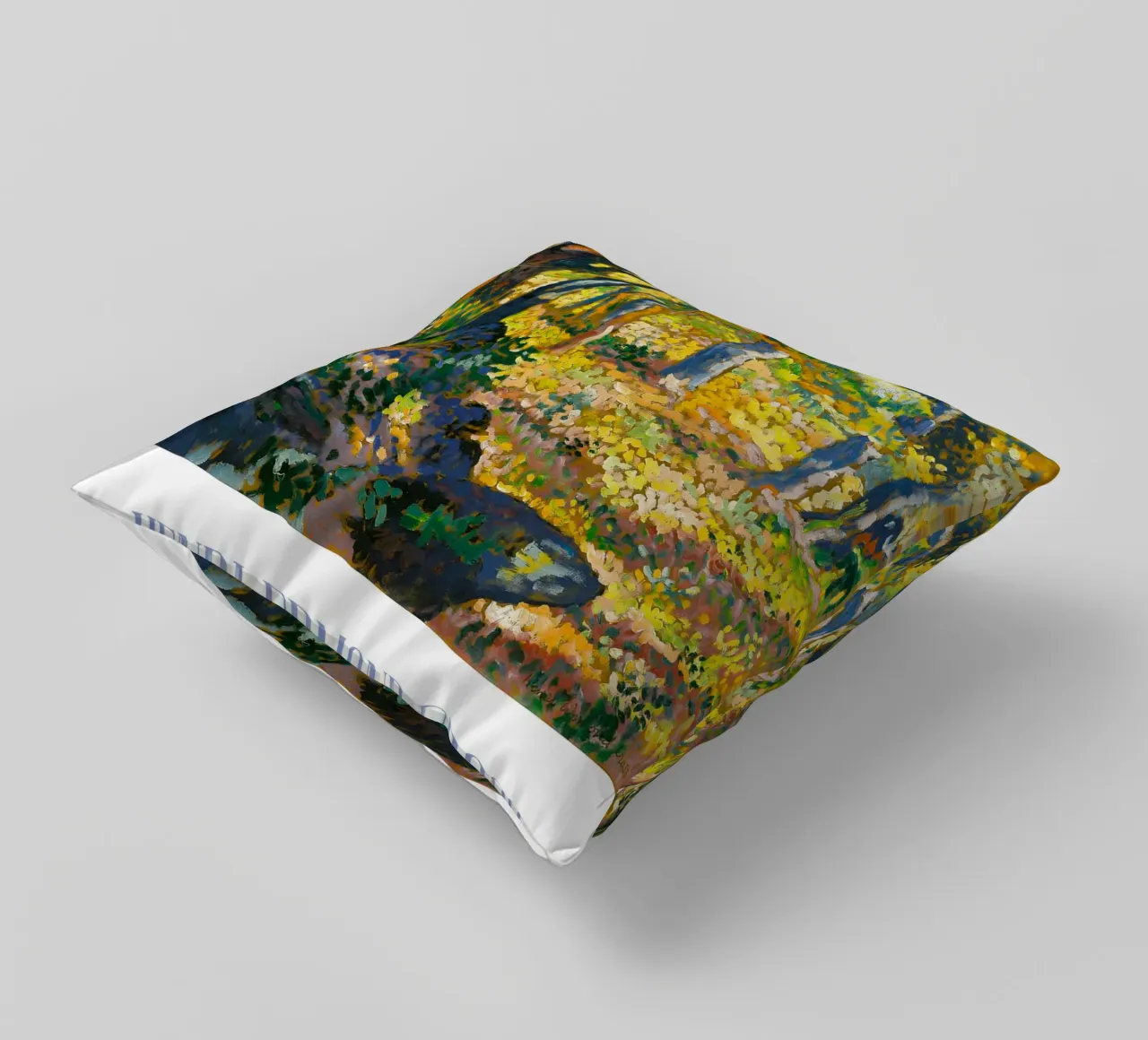 Henri-Edmond Cross Pointillist Clearing Art cuscino da NorwesClub