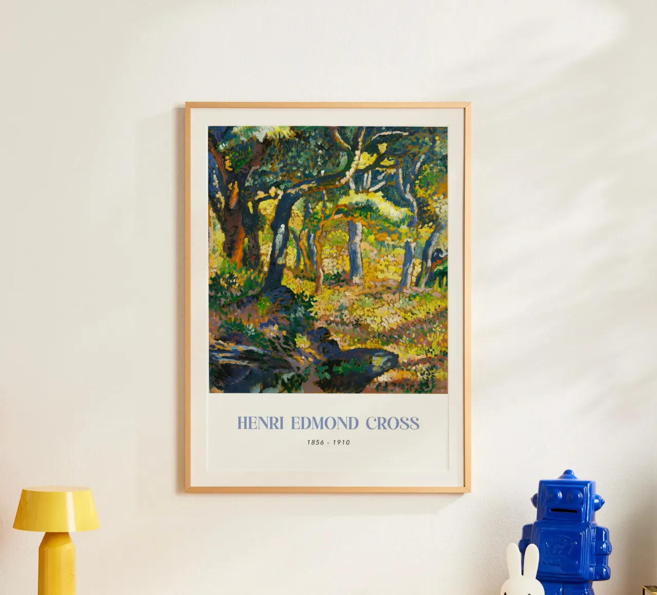 Henri-Edmond Cross Pointillist Clearing Art carta hahnemühle da NorwesClub
