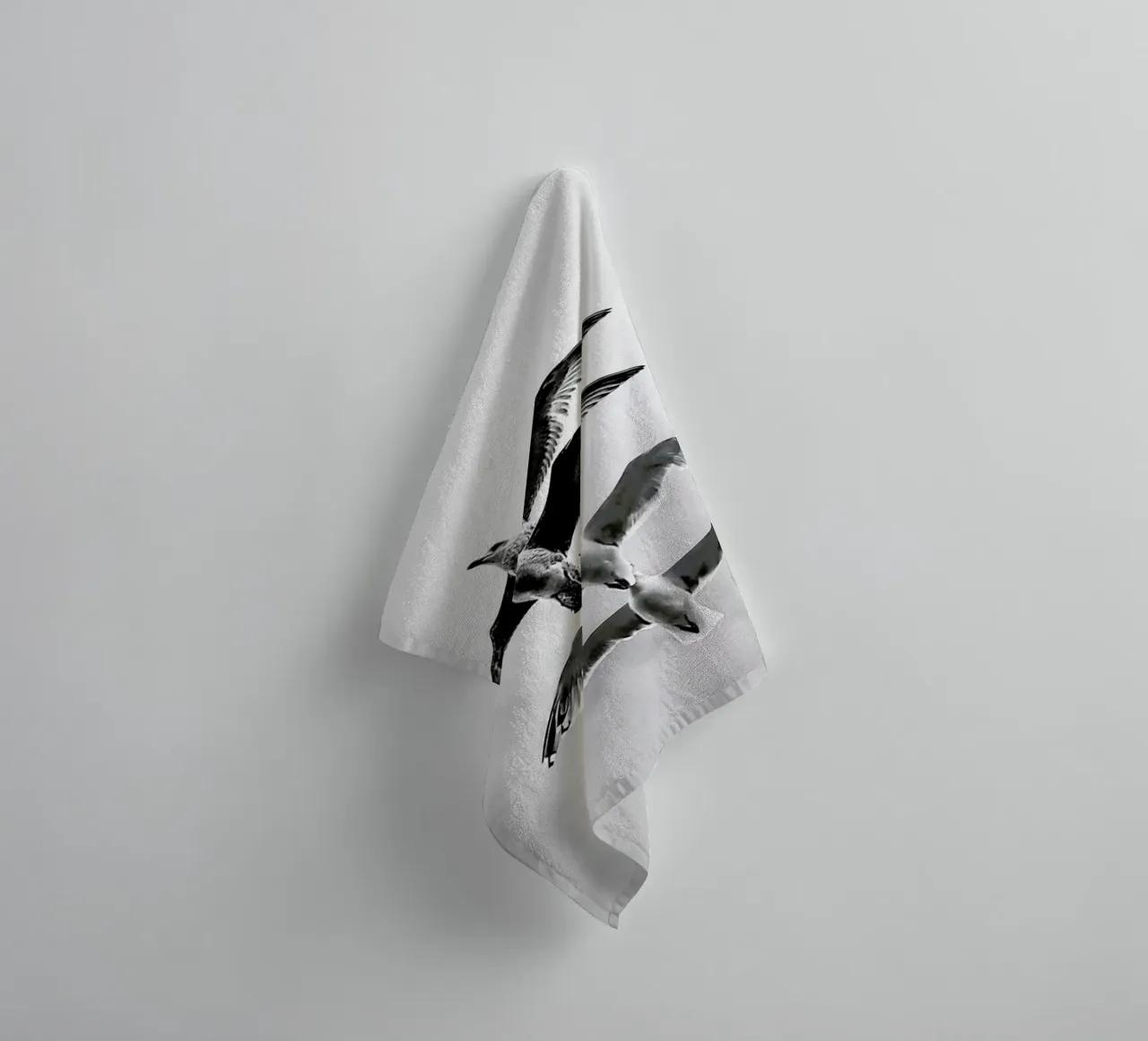 Soaring Seagulls asciugamano da bagno da Babett Schultze