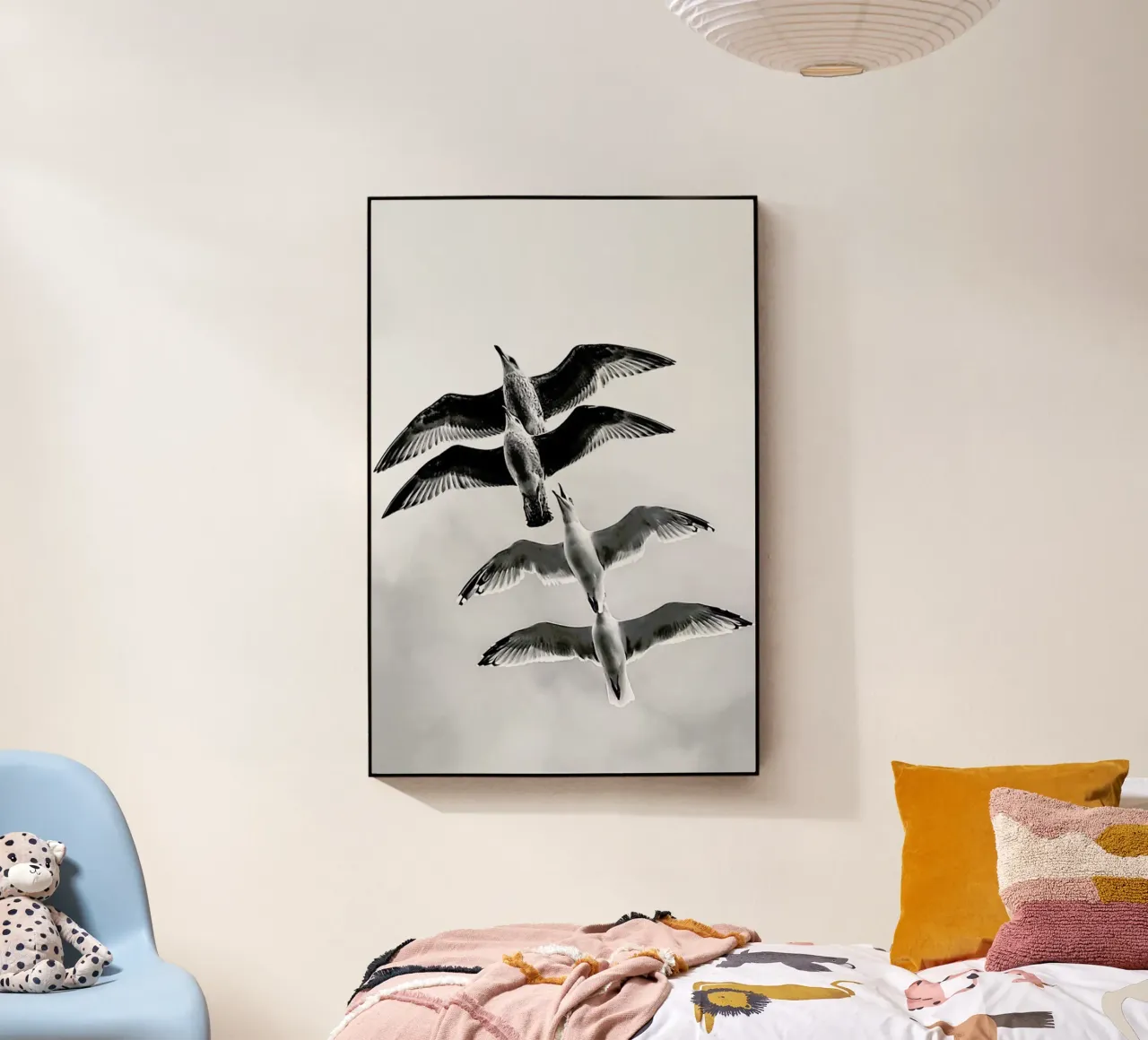 Soaring Seagulls plexiglass da Babett Schultze