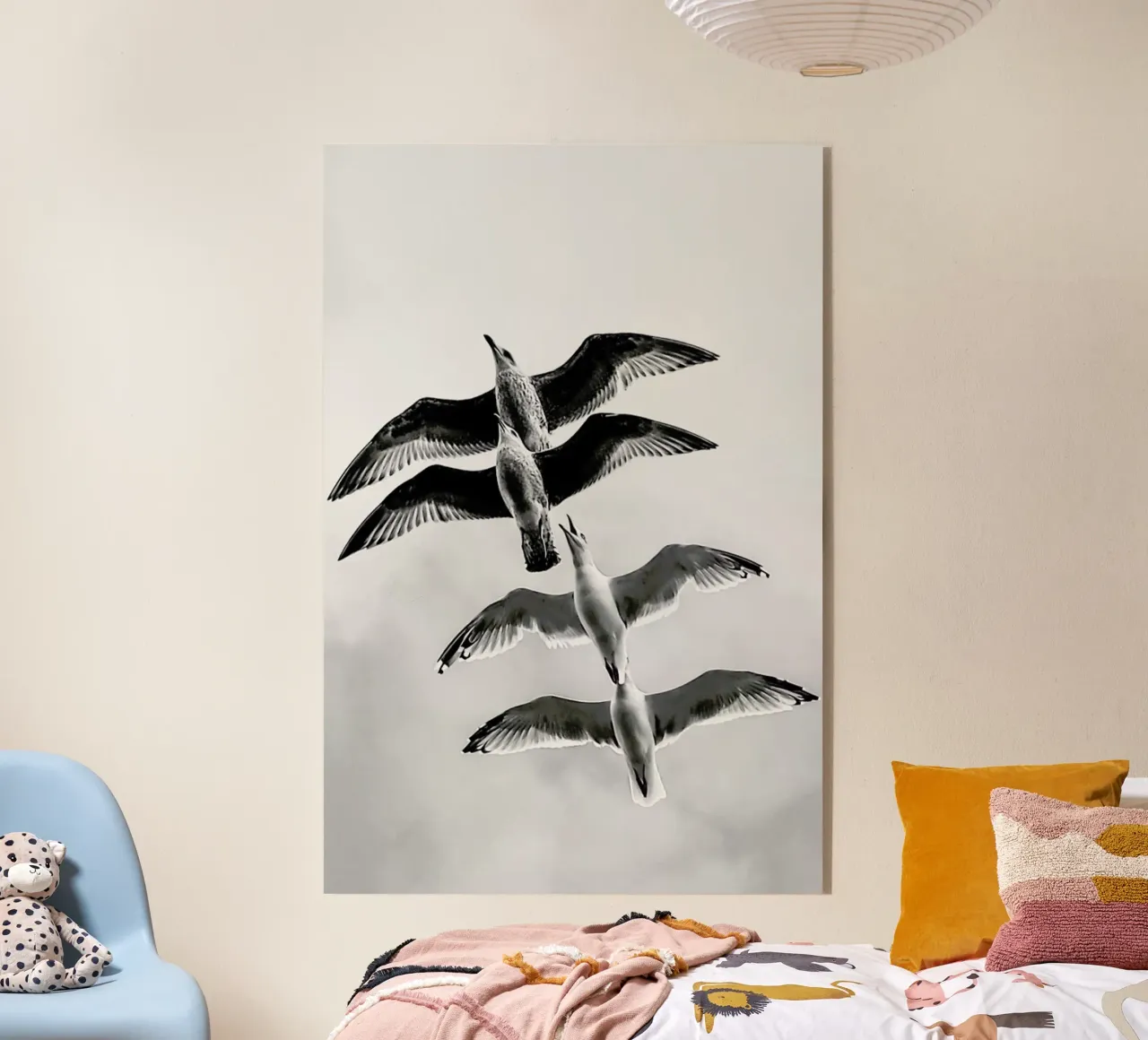 Soaring Seagulls plexiglass da Babett Schultze