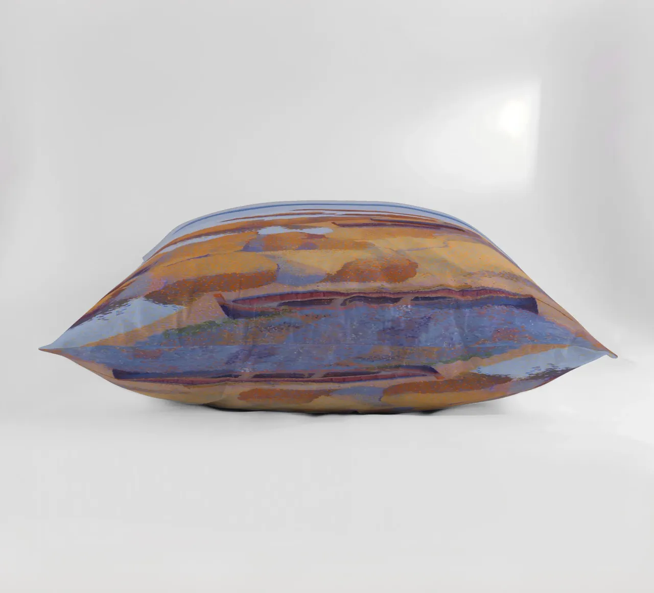 Henri-Edmond Cross Pointillist Antibes Calanque cuscino da NorwesClub