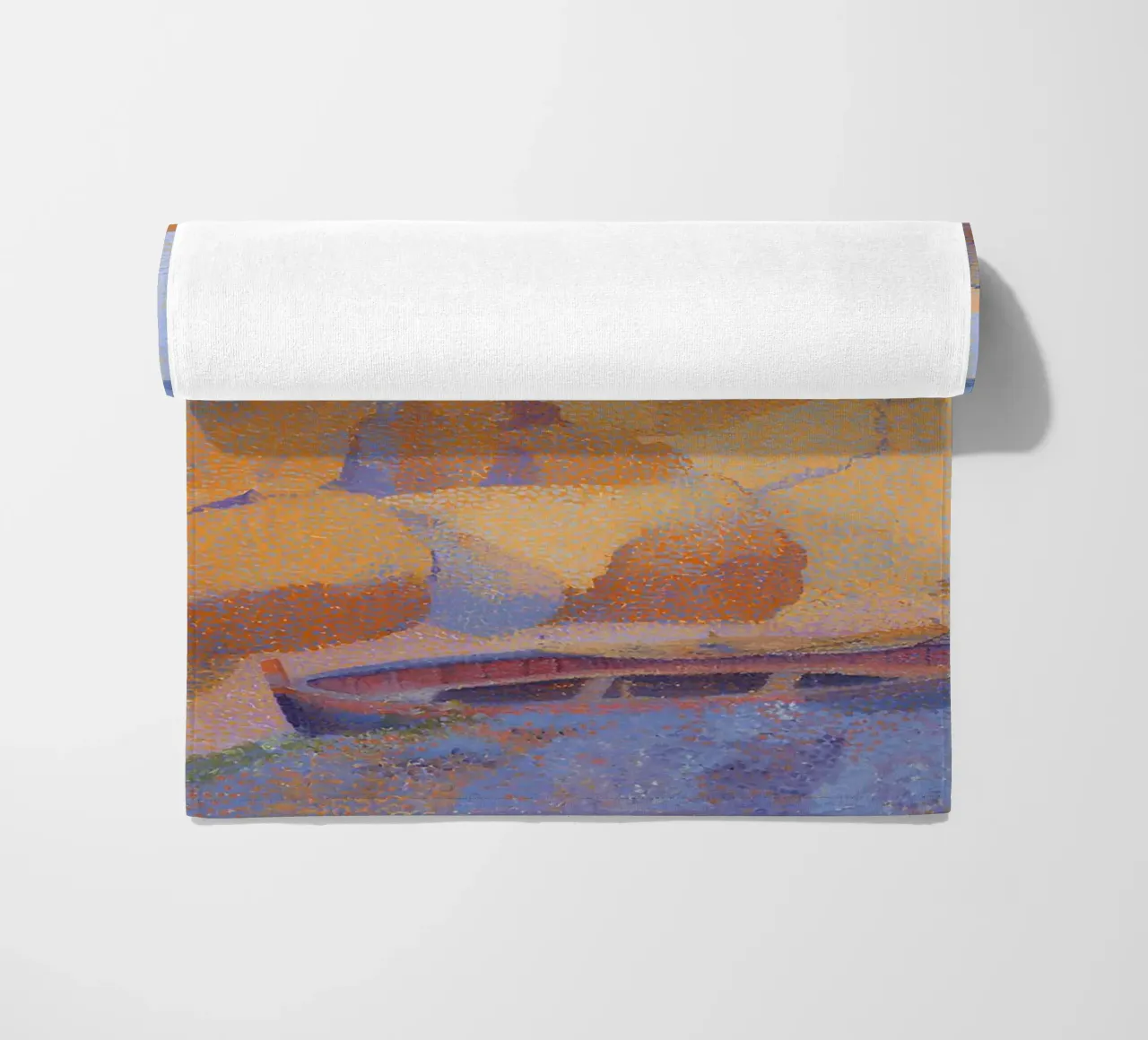 Henri-Edmond Cross Pointillist Antibes Calanque telo mare da NorwesClub