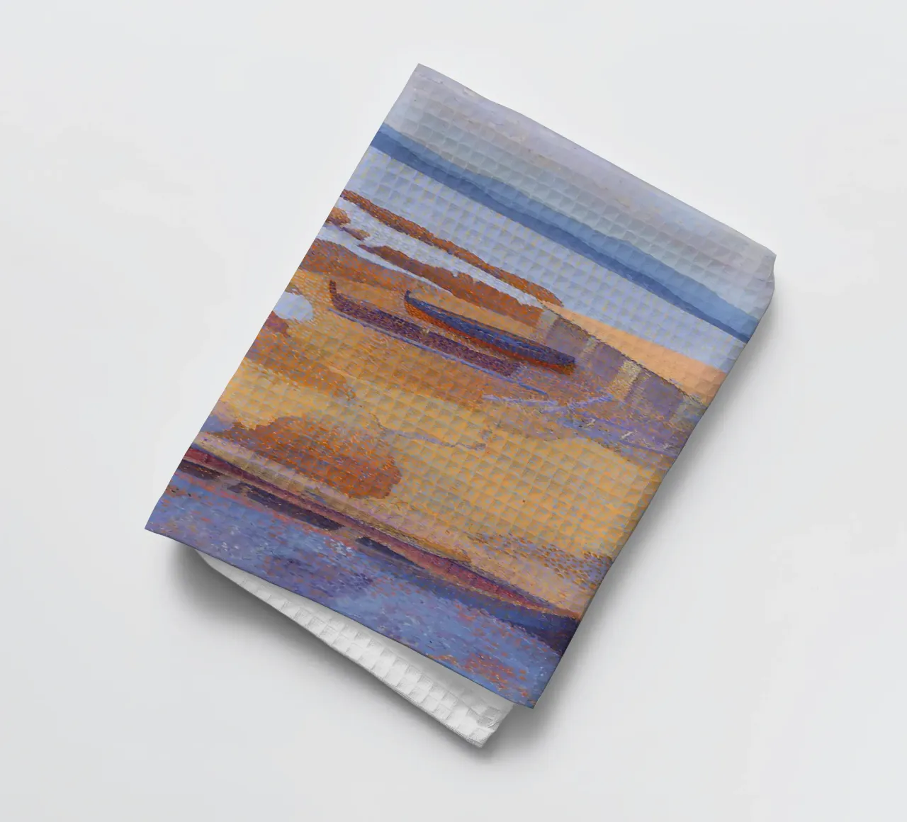 Henri-Edmond Cross Pointillist Antibes Calanque canovaccio da cucina da NorwesClub