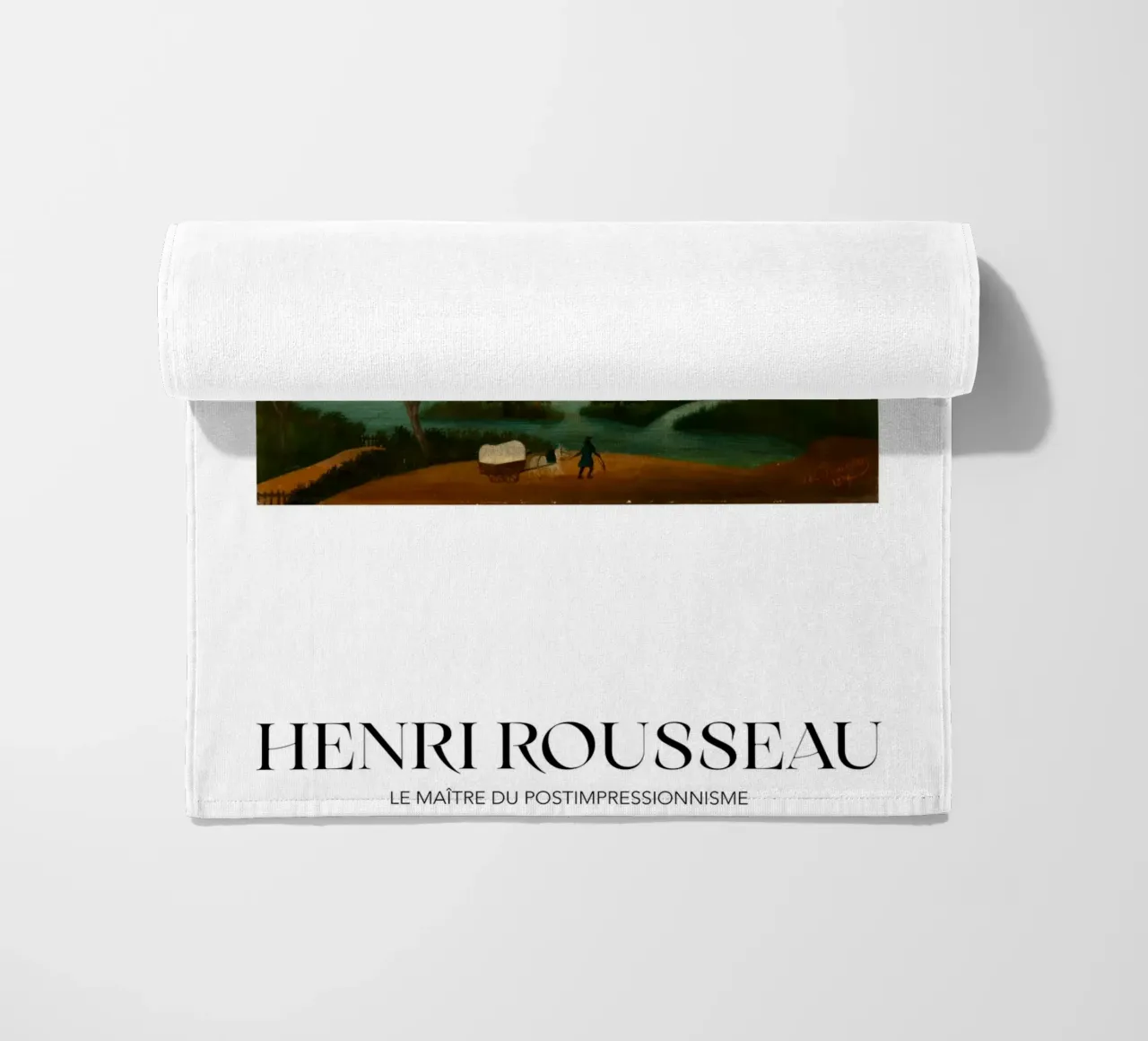 Henri Rousseau Scena rurale post-impressionista telo mare da NorwesClub