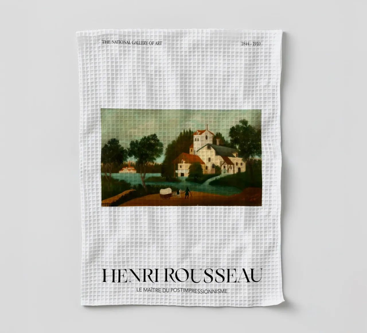 Henri Rousseau Scena rurale post-impressionista canovaccio da cucina da NorwesClub