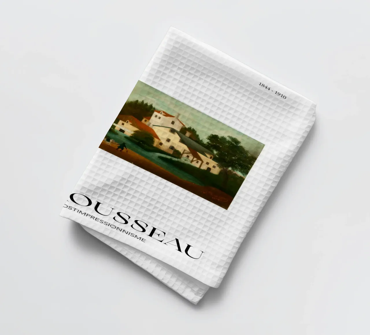 Henri Rousseau Scena rurale post-impressionista canovaccio da cucina da NorwesClub