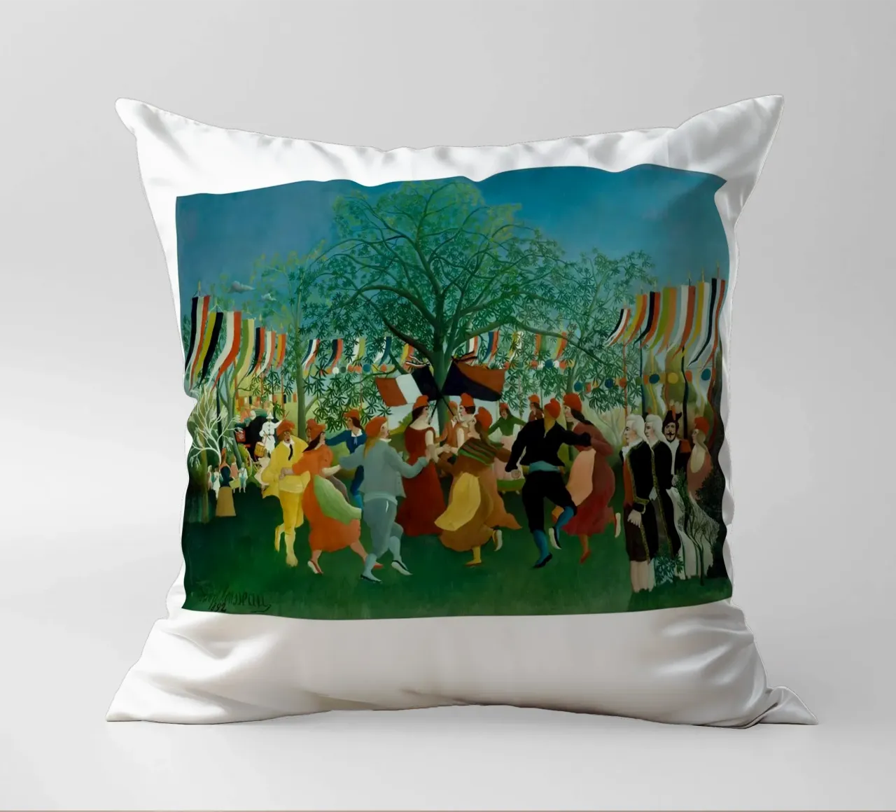 Celebrazione post-impressionista di Henri Rousseau cuscino da NorwesClub