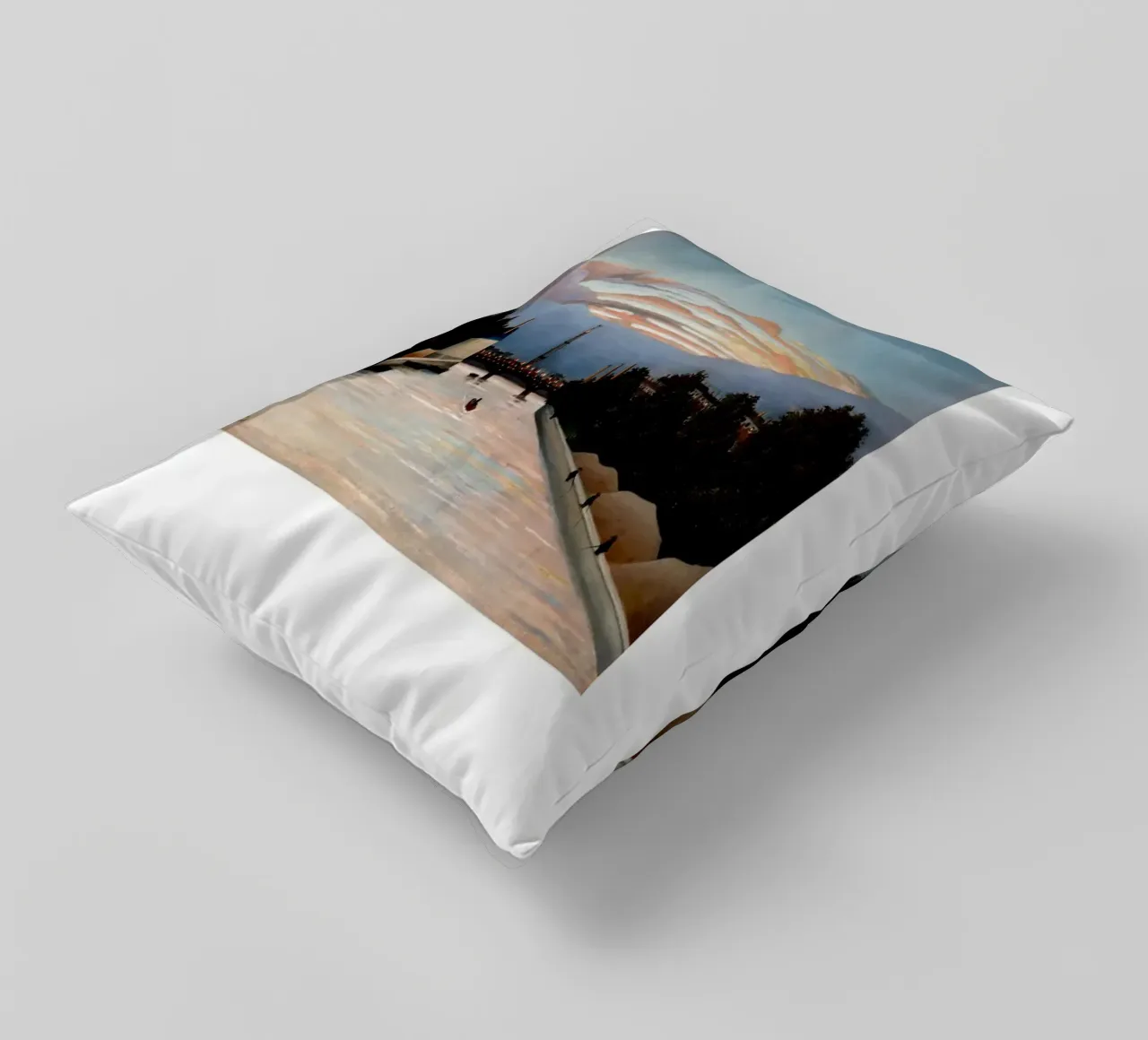 Henri Rousseau Post-Impressionista Torre Eiffel cuscino da NorwesClub