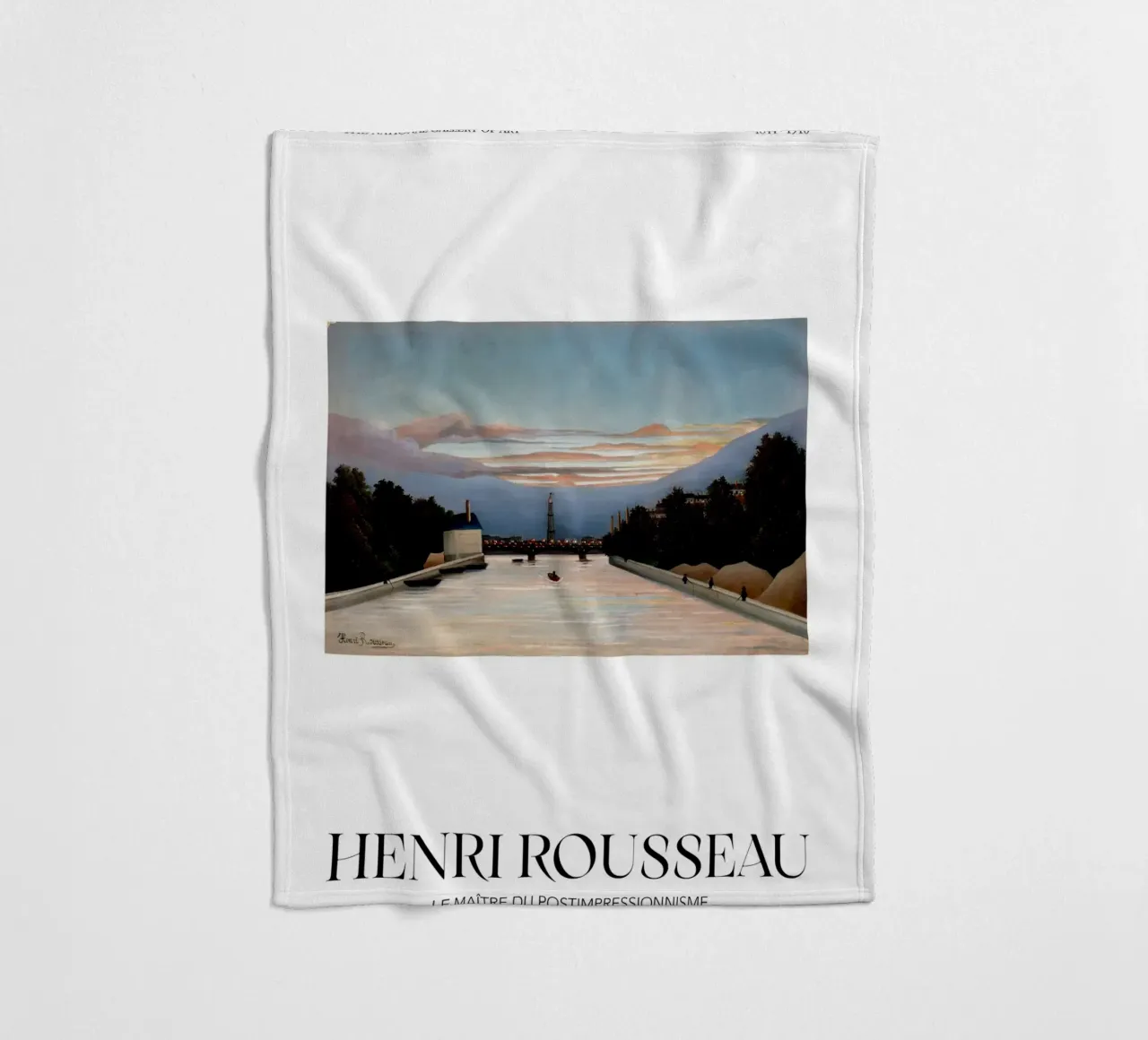 Henri Rousseau Post-Impressionista Torre Eiffel coperta in pile da NorwesClub