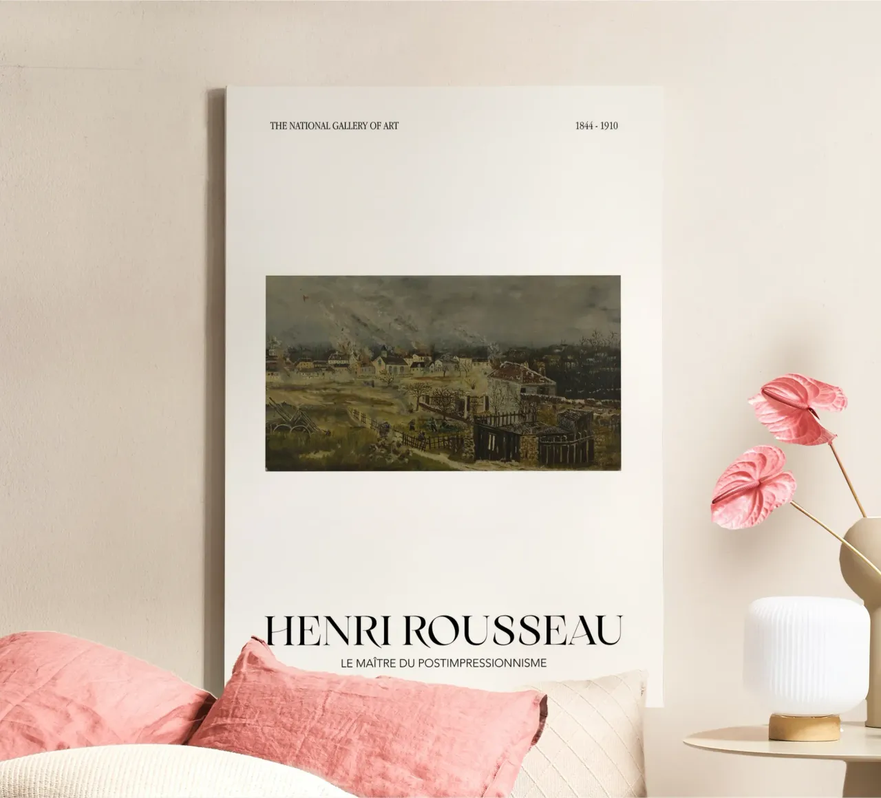 Henri Rousseau Post-impressionista Via Sèvres tela da NorwesClub