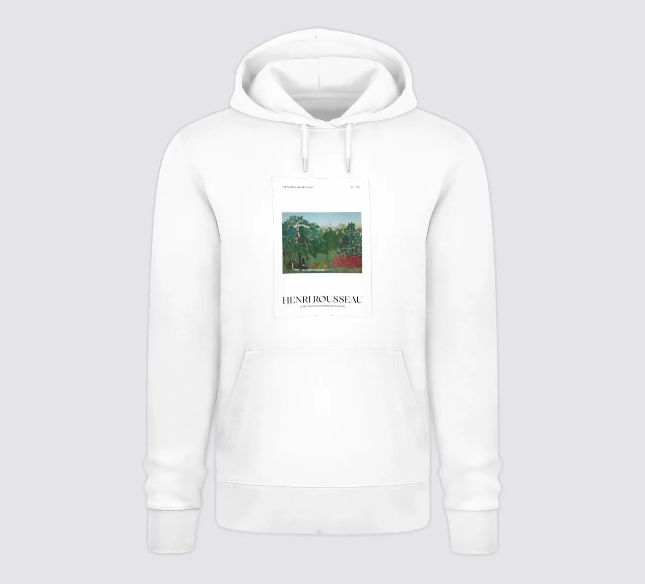 Henri Rousseau Giungla Cascata Vintage Post-Impressionista P felpa con cappuccio da NorwesClub