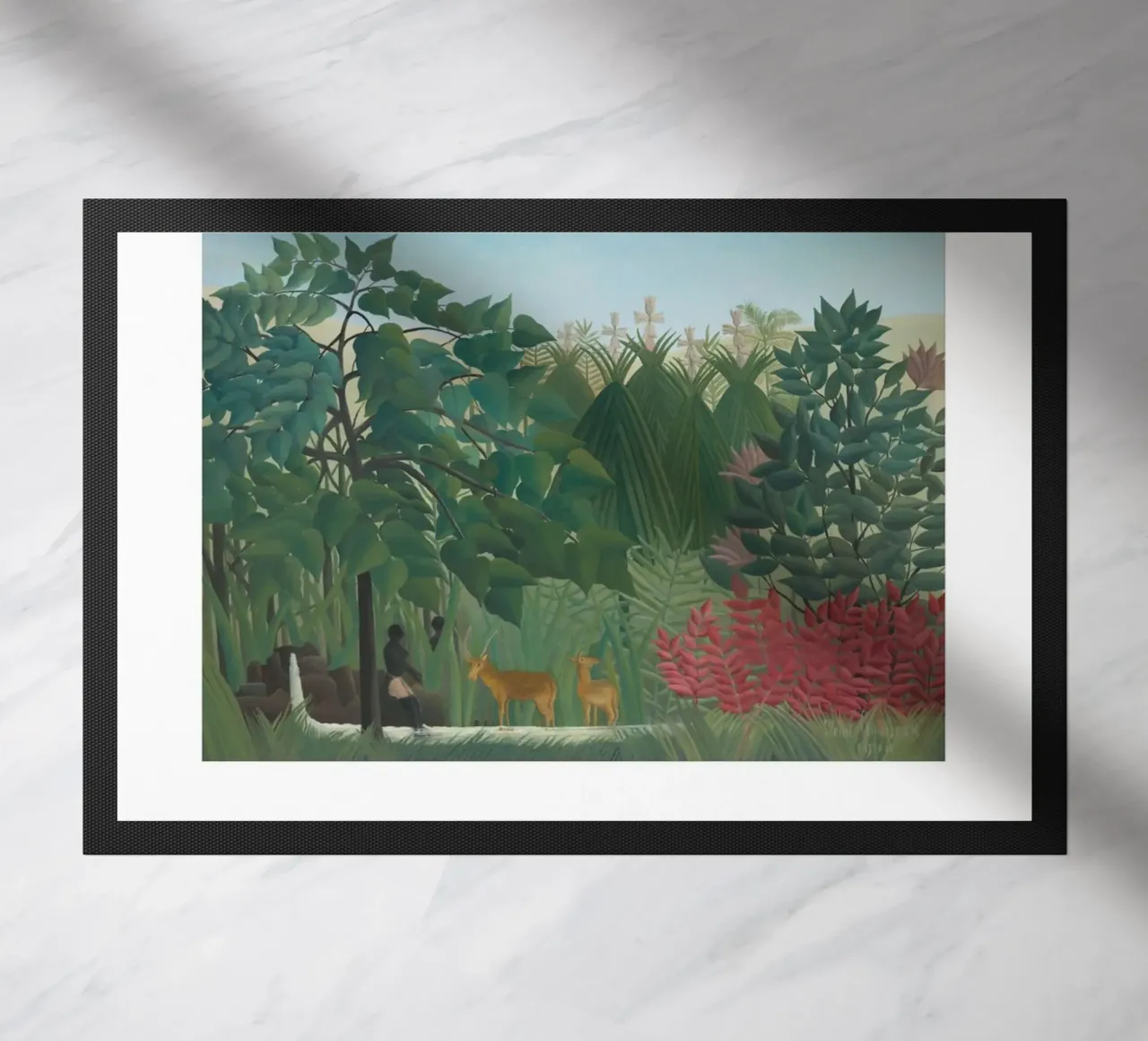 Henri Rousseau Giungla Cascata Vintage Post-Impressionista P zerbino da NorwesClub