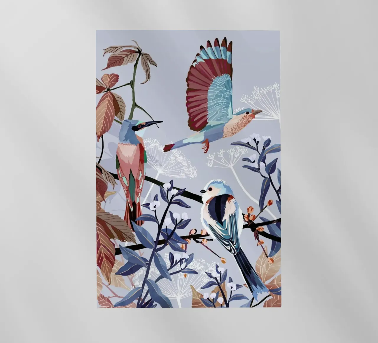 Birds Of Winter pellicola backlit da Goed Blauw