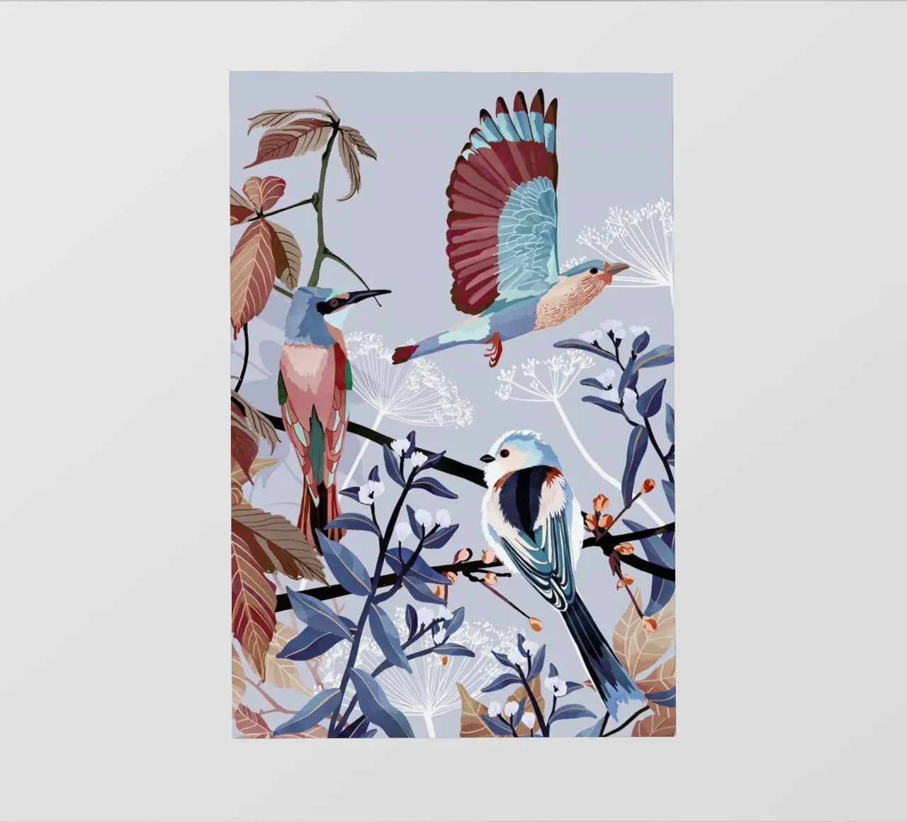 Birds Of Winter pellicola backlit da Goed Blauw