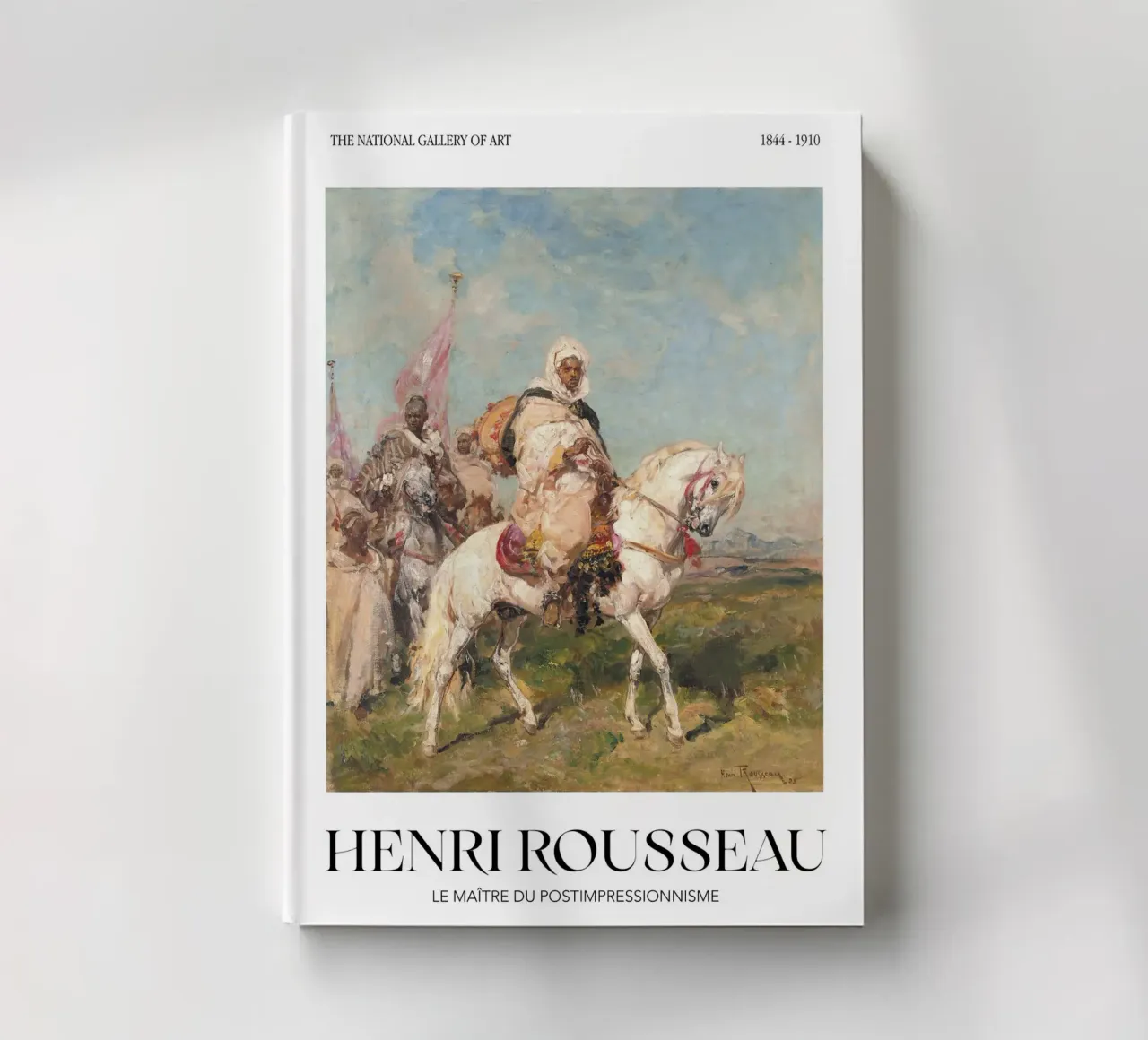Henri Rousseau Processione di cavalieri Arte orientale d'epoca diario da NorwesClub