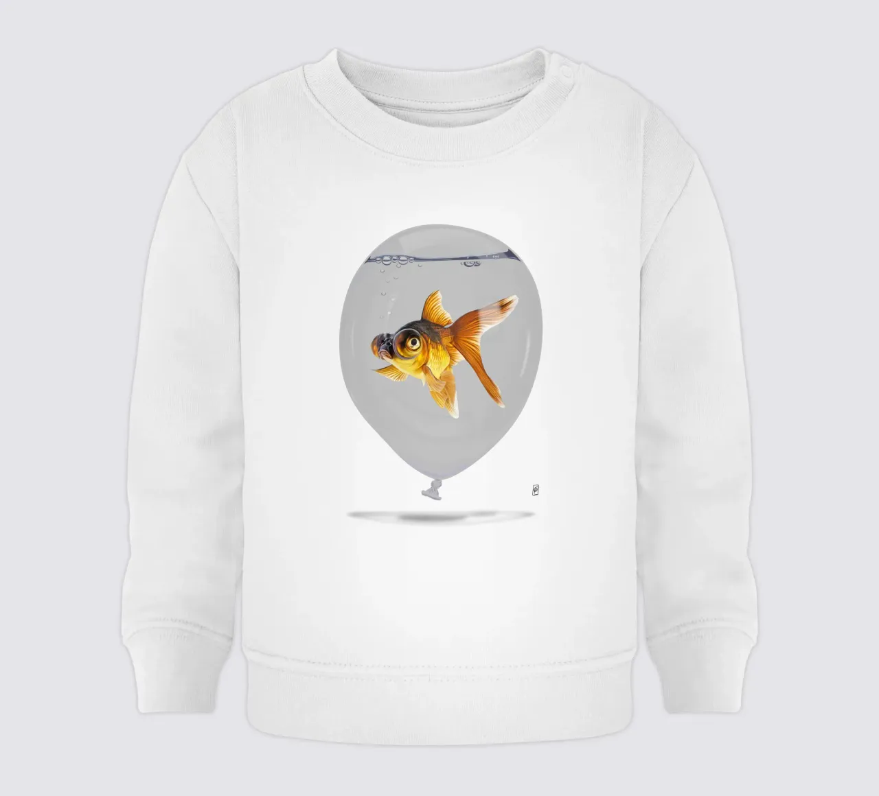 Inflated (Colour) felpa neonato da Rob Art | Illustration