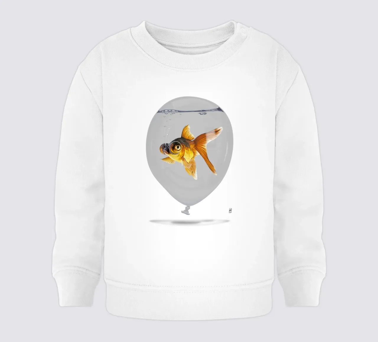 Inflated (Colour) felpa neonato da Rob Art | Illustration