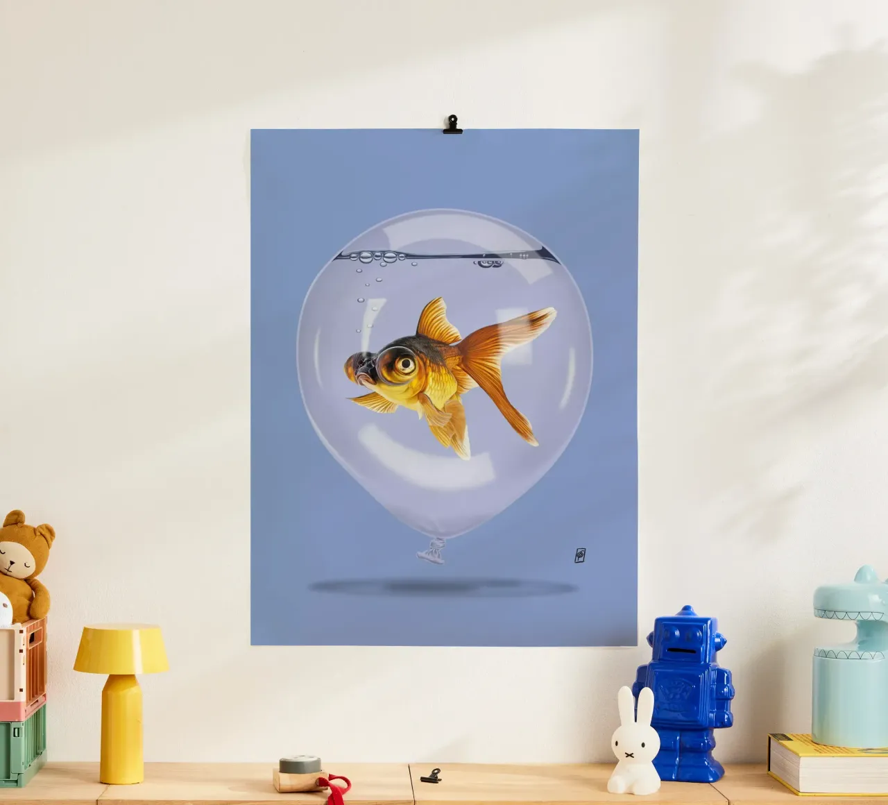 Inflated (Colour) carta hahnemühle da Rob Art | Illustration