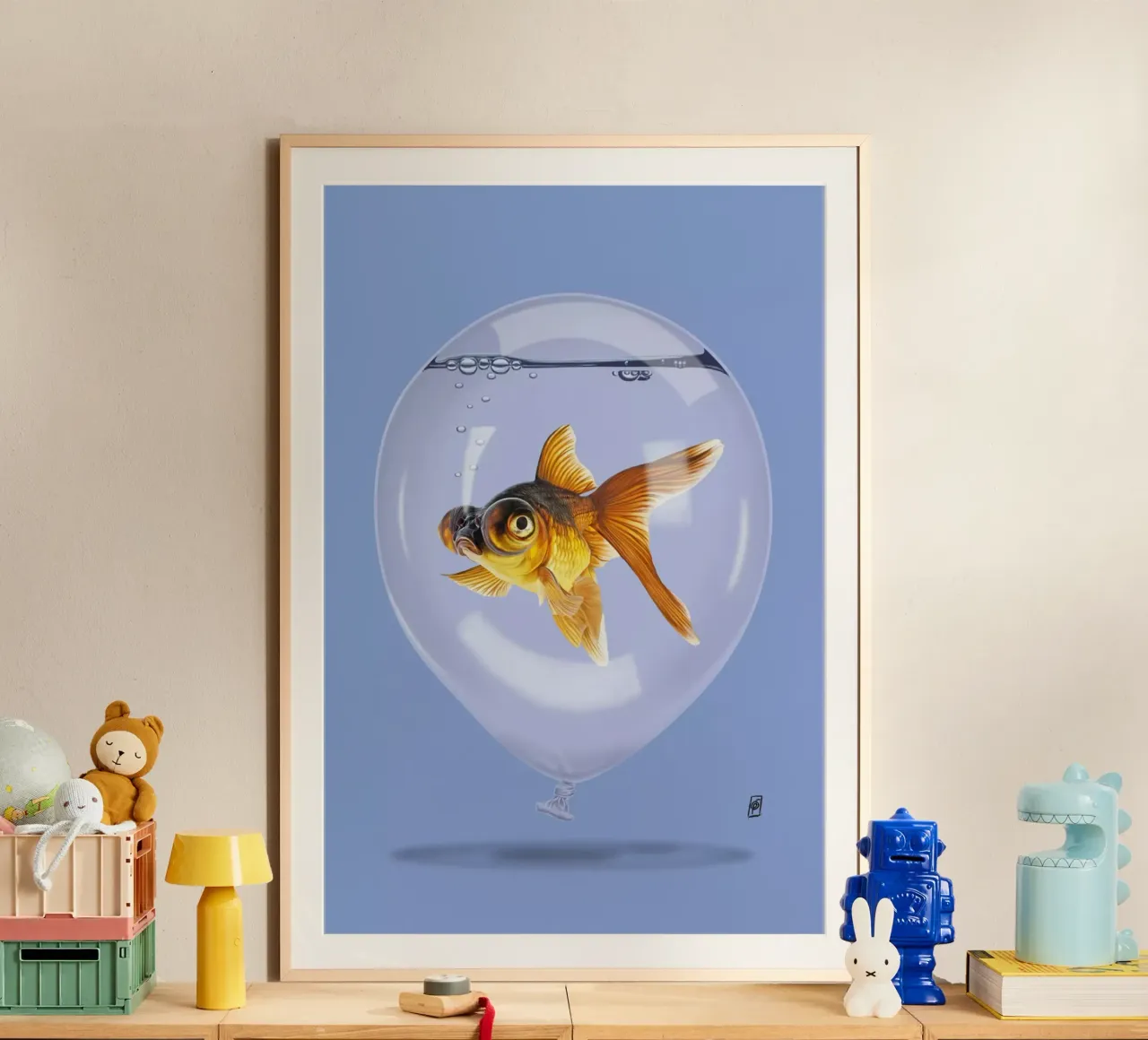 Inflated (Colour) carta hahnemühle da Rob Art | Illustration