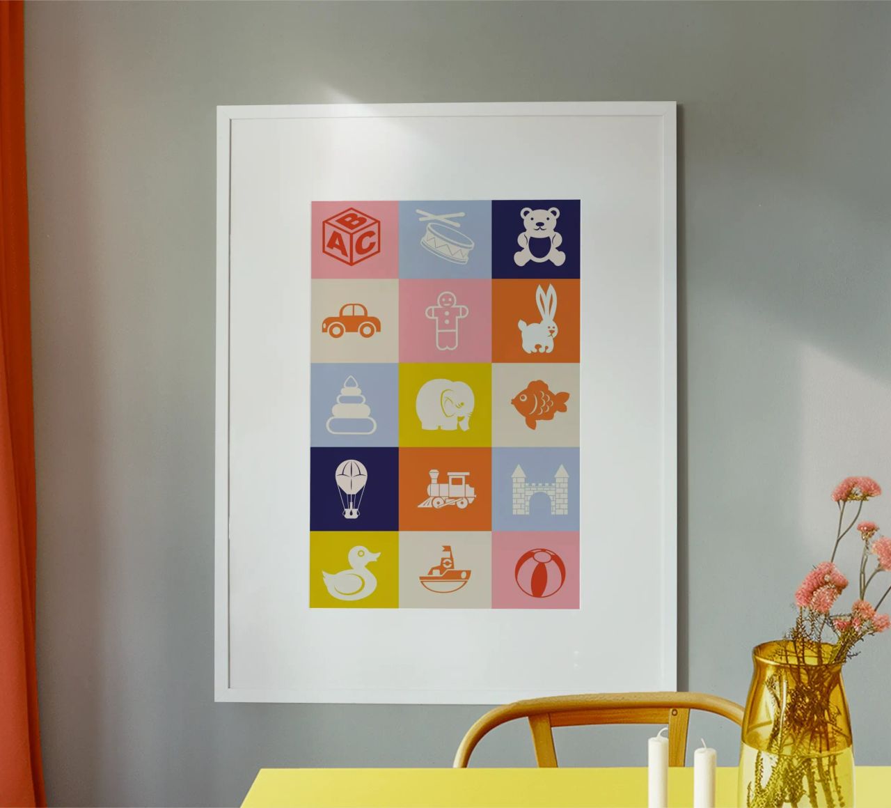 Kids Collage poster de Little Flourishes