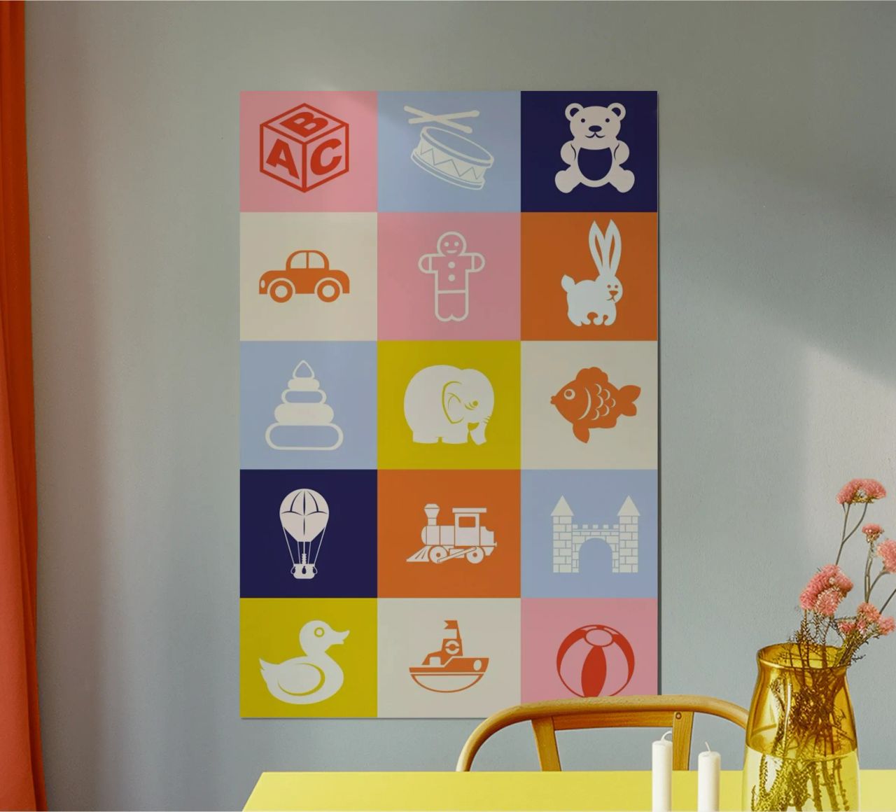 Kids Collage poster de Little Flourishes