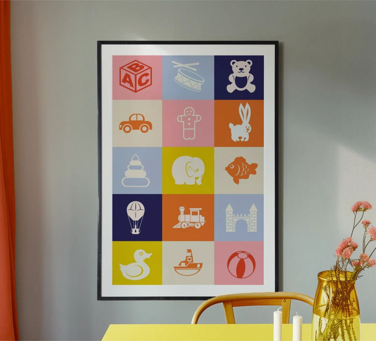 Kids Collage poster de Little Flourishes