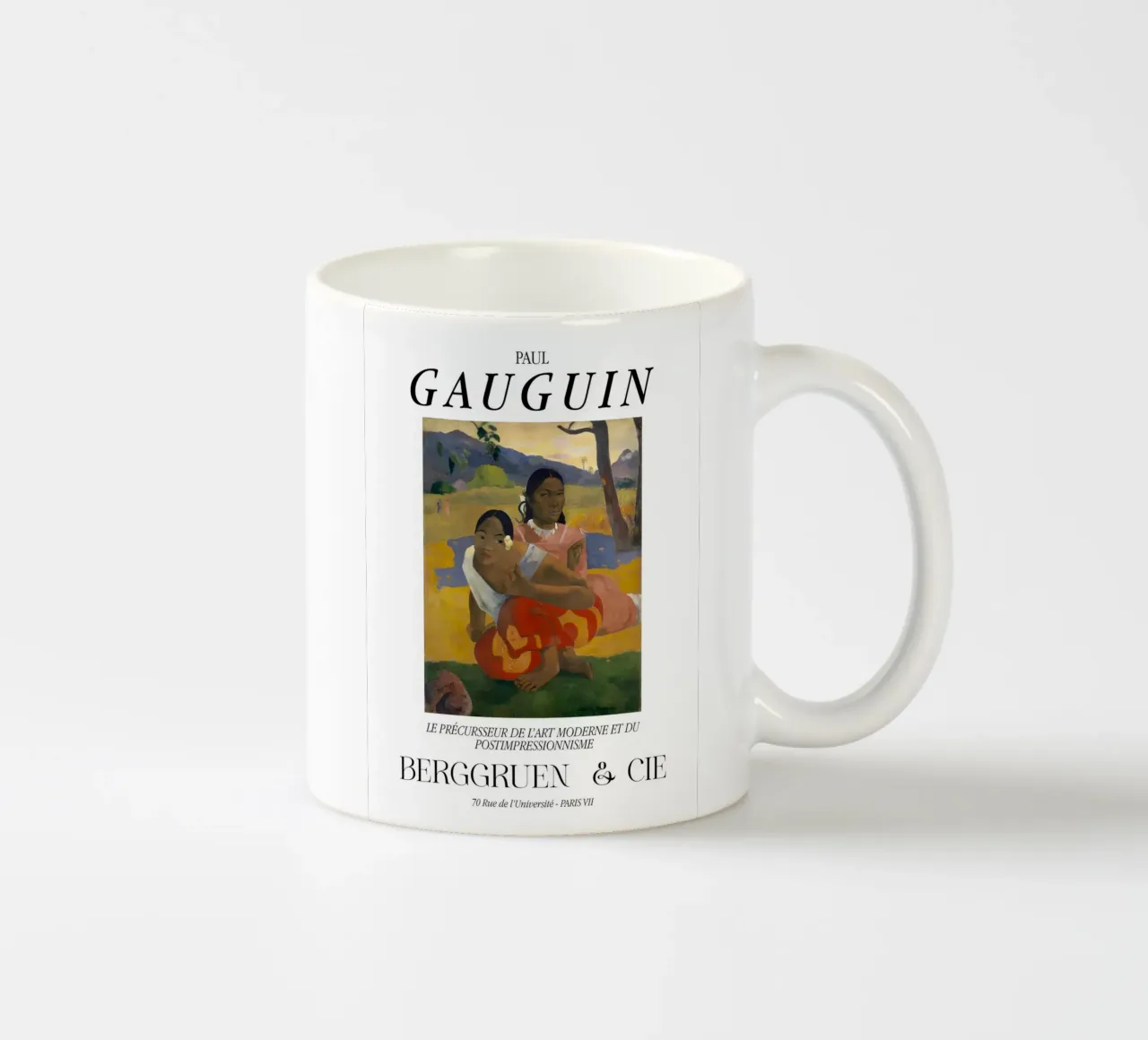 Paul Gauguin Donne tahitiane Arte d'epoca iconica tazza in ceramica da NorwesClub