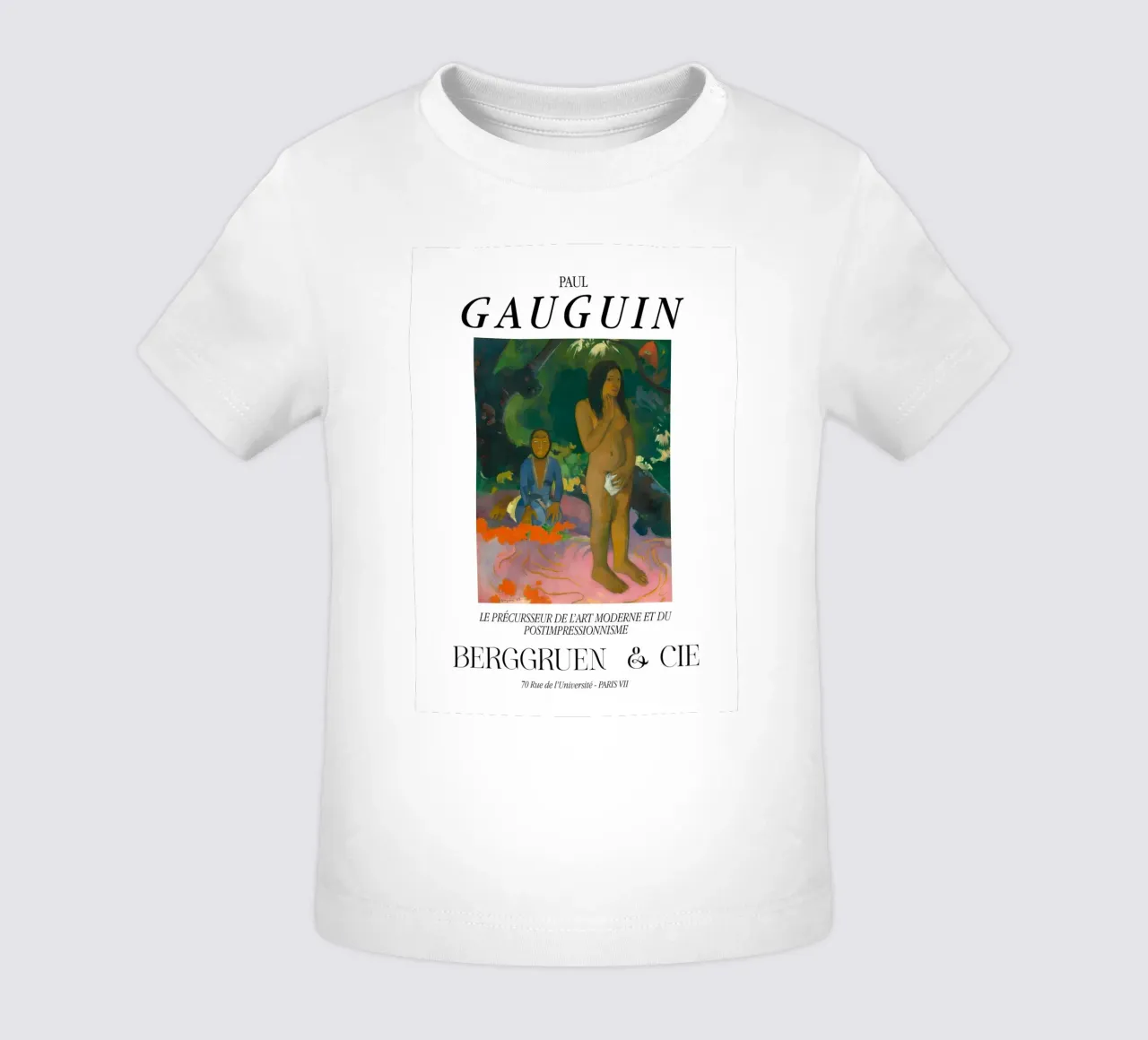 Paul Gauguin nudo tahitiano Arte tropicale d'epoca maglietta neonato da NorwesClub