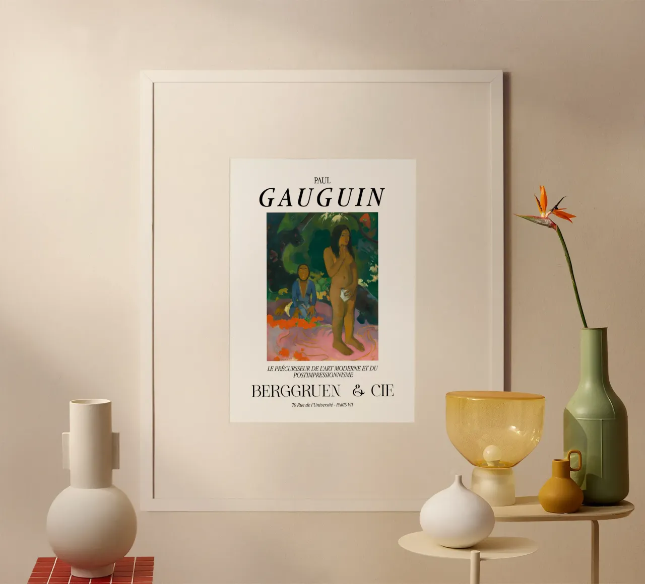 Paul Gauguin nudo tahitiano Arte tropicale d'epoca carta hahnemühle da NorwesClub