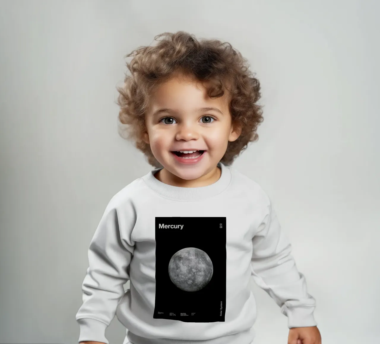 Mercury felpa neonato da Florent Bodart