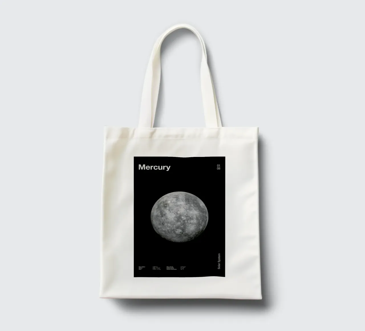 Mercury borsa in juta da Florent Bodart