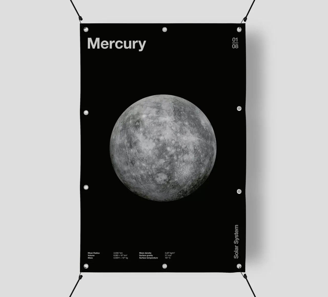 Mercury telo in pvc da Florent Bodart