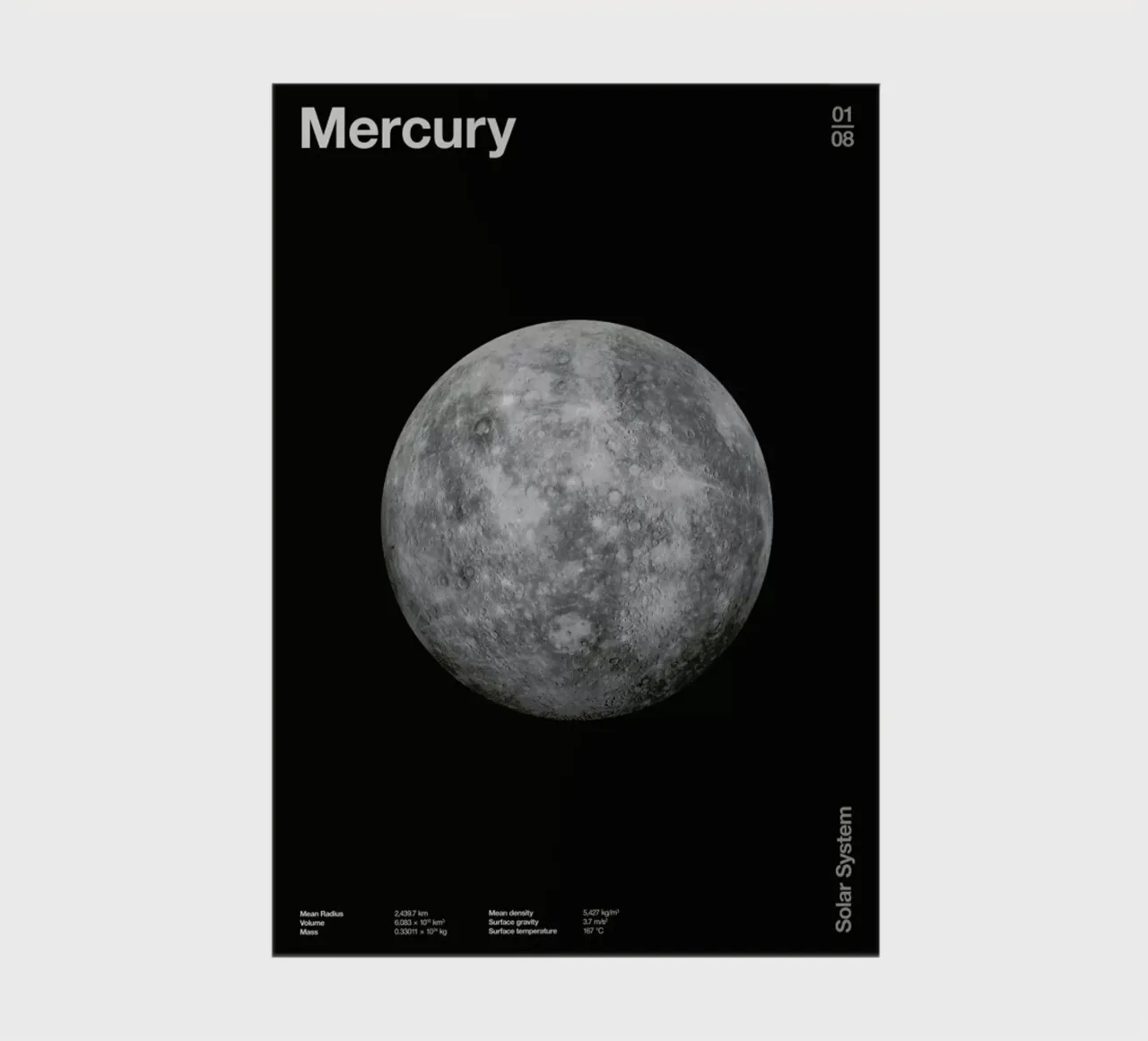 Mercury notebook by Florent Bodart