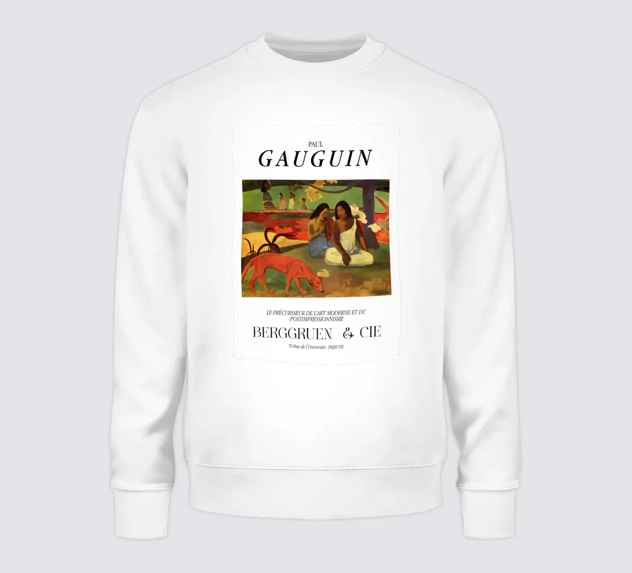 Paul Gauguin Scena tropicale d'epoca felpa da NorwesClub