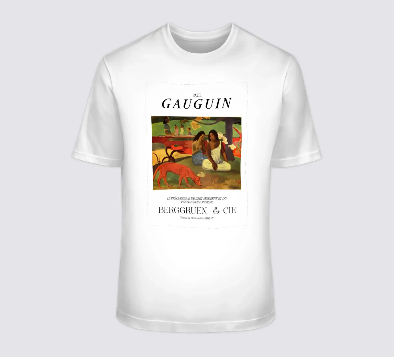 Paul Gauguin Scena tropicale d'epoca t-shirt da NorwesClub