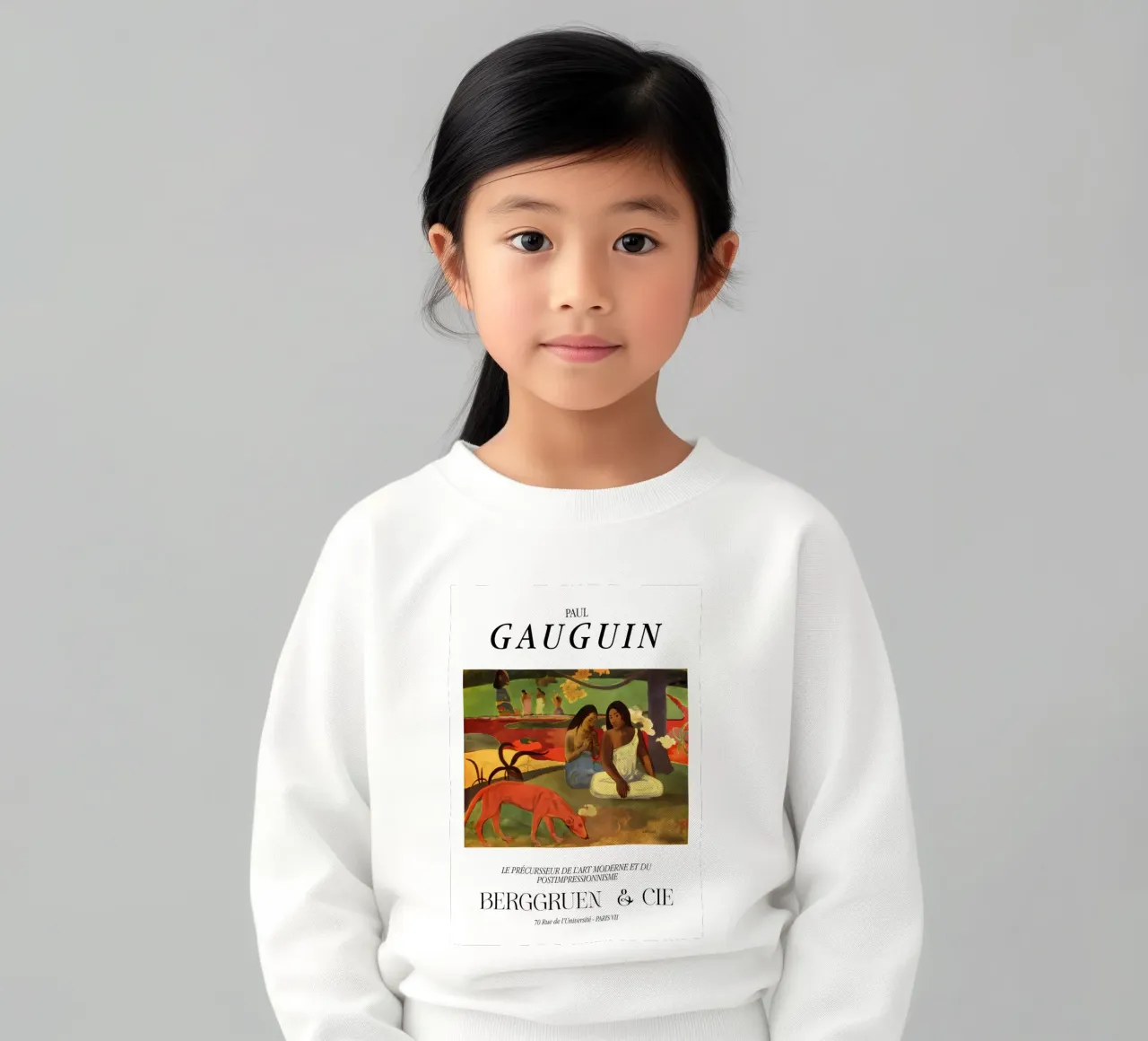 Paul Gauguin Scena tropicale d'epoca felpa bambino da NorwesClub