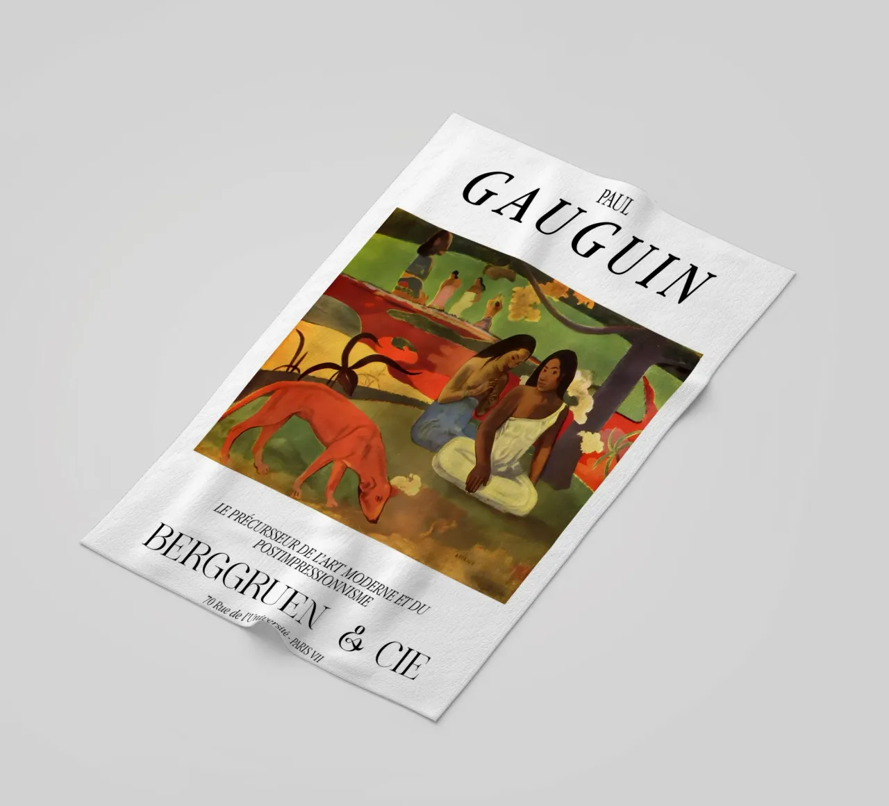 Paul Gauguin Scena tropicale d'epoca telo mare da NorwesClub