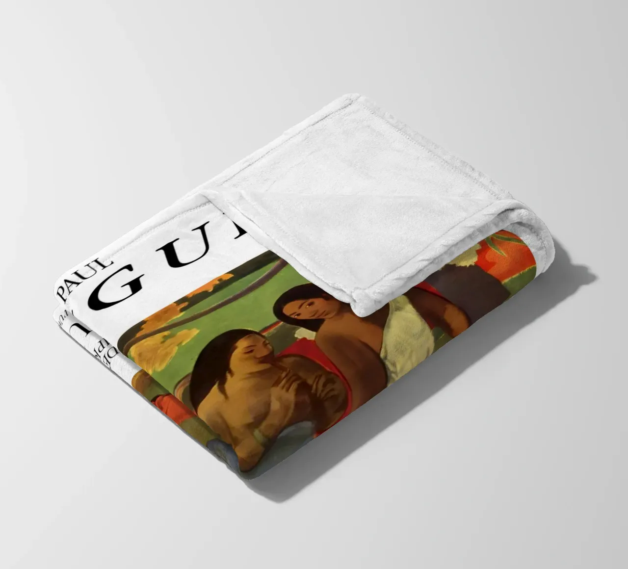 Paul Gauguin Scena tropicale d'epoca coperta in pile da NorwesClub