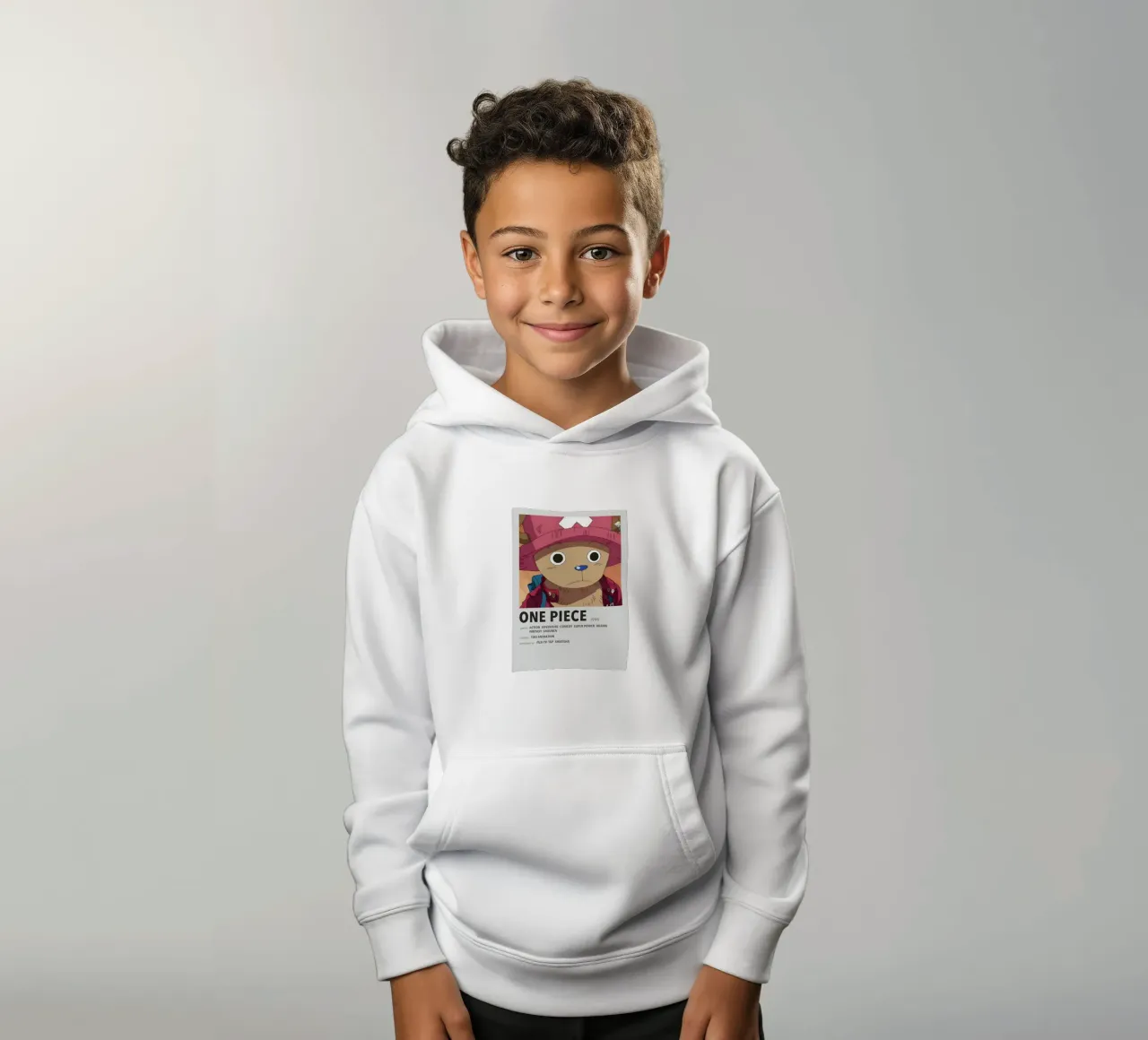 ONE PIECE  1999 felpa bambino con cappuccio da Totoya