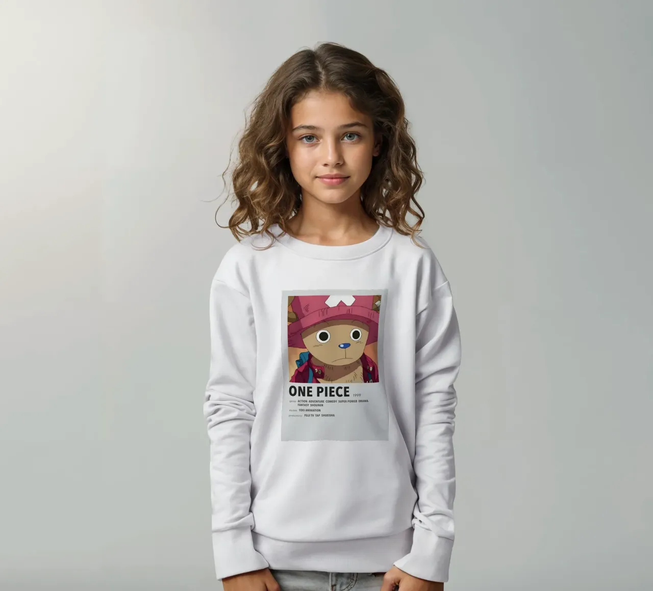ONE PIECE  1999 felpa bambino da Totoya
