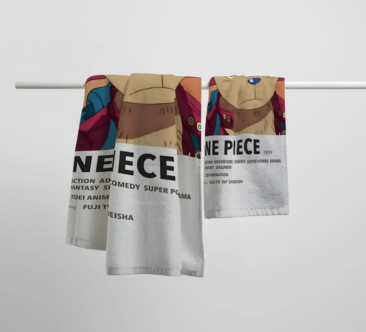 ONE PIECE  1999 asciugamano da bagno da Totoya