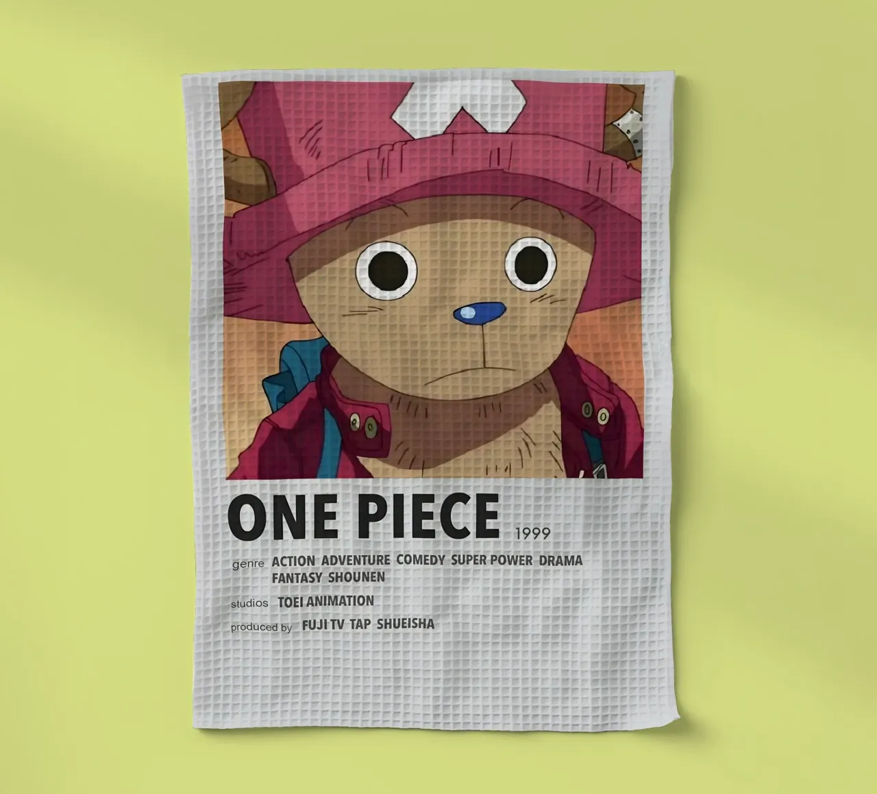 ONE PIECE  1999 canovaccio da cucina da Totoya