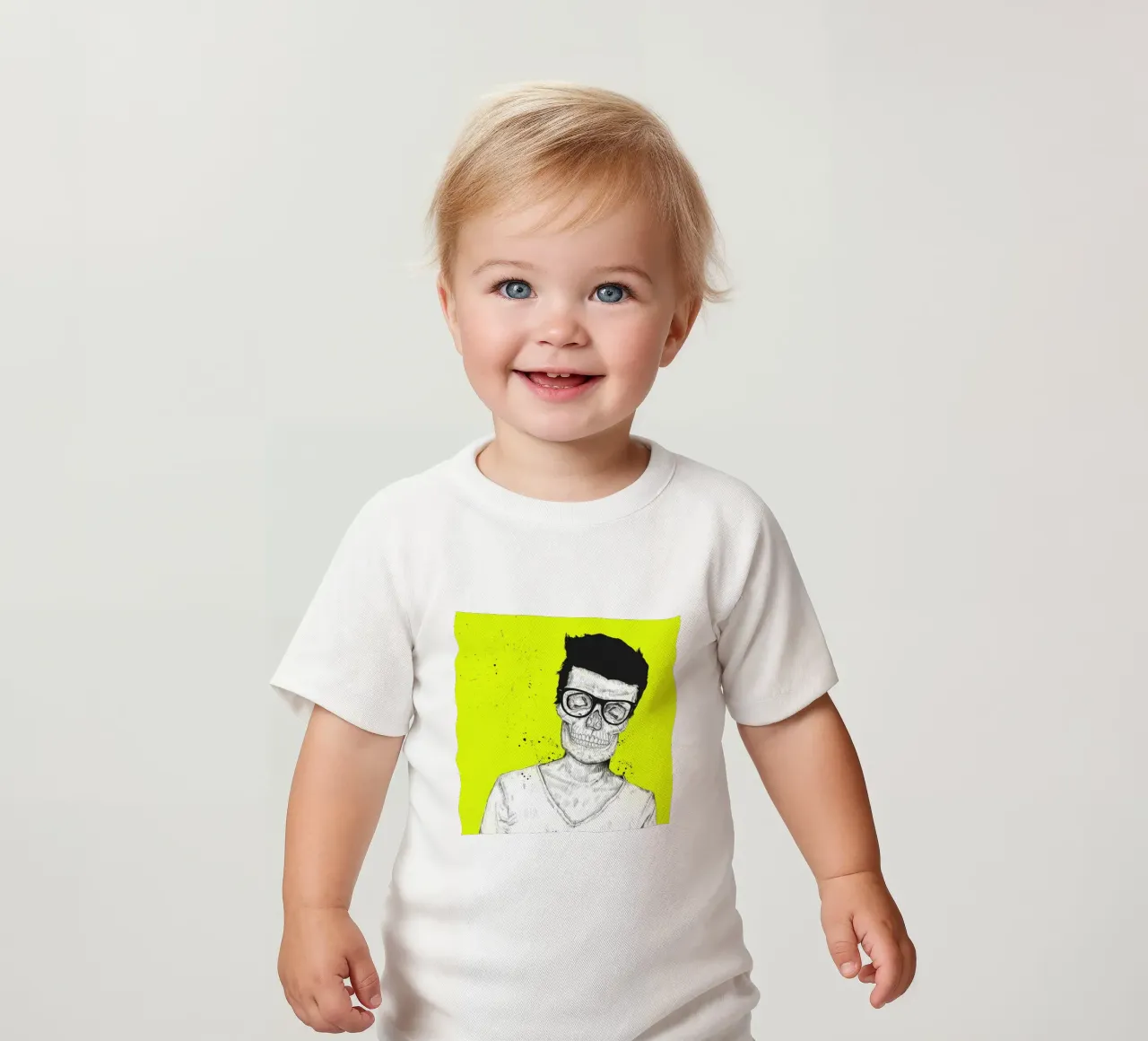 Hipsters not dead maglietta neonato da Balazs Solti