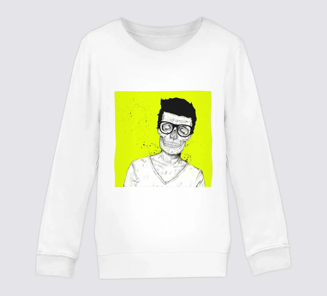 Hipsters not dead felpa bambino da Balazs Solti