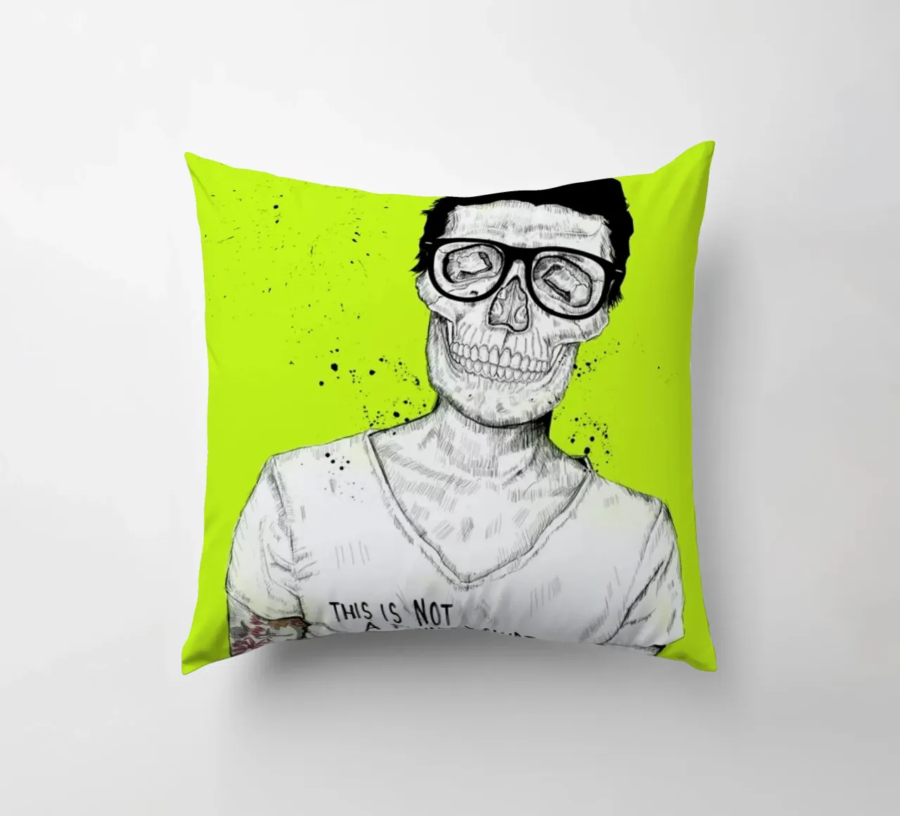Hipsters not dead cuscino da Balazs Solti