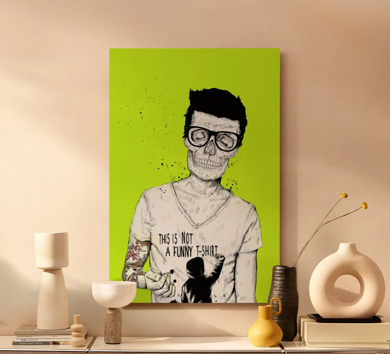 Hipsters not dead alluminio dibond da Balazs Solti